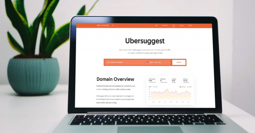 ابزار Ubersuggest